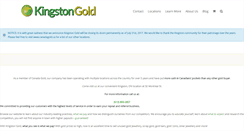 Desktop Screenshot of kingstongold.ca